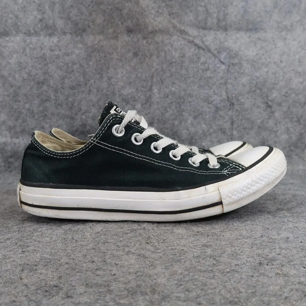 Converse Shoes Womens 7 Sneakers Chuck Taylor All Star Casual Black Canvas Low - Picture 2 of 12